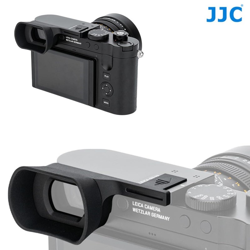 JJC Long Soft Camera Viewfinder Eyecup, Viewfinder Eyepiece for Leica