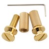 Musiclily Ultra 52mm (2-3/64 inch) String Spacing Full Solid Brass