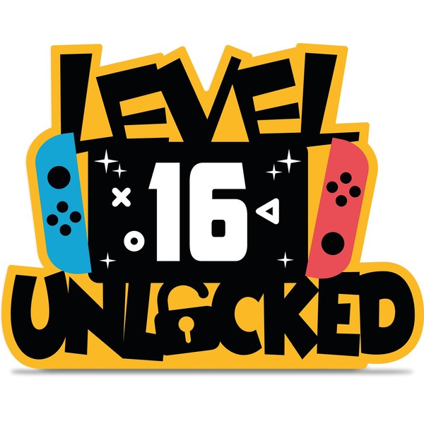 16 Geburtstag Karte Gaming Gamer Bday Holzkarte - Geburtstagskarte mit