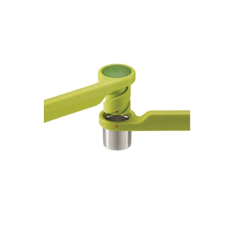 Joseph Joseph Helix Picadora de ajos ergonómica de acero inoxidable,