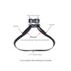 Baitoo Side Release Buckle 3/4inch Plastic Snap Claps Buckle Clips