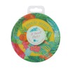Talking Tables Tropical Fiesta Round Canape Plates for Birthday, BBQ