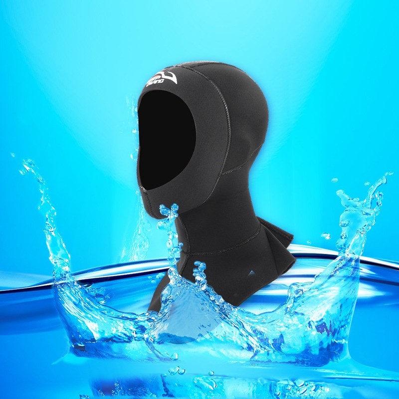 Buceo, capucha protectora de neopreno de 3 mm para buceo,