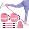 Ankle Resistance Bands with Cuffs, Ankle Bands for Working Out,