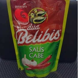 Dua Belibis Saos Sambal (Chili Sauce) Pouch - 1 kg (2.2 lb)