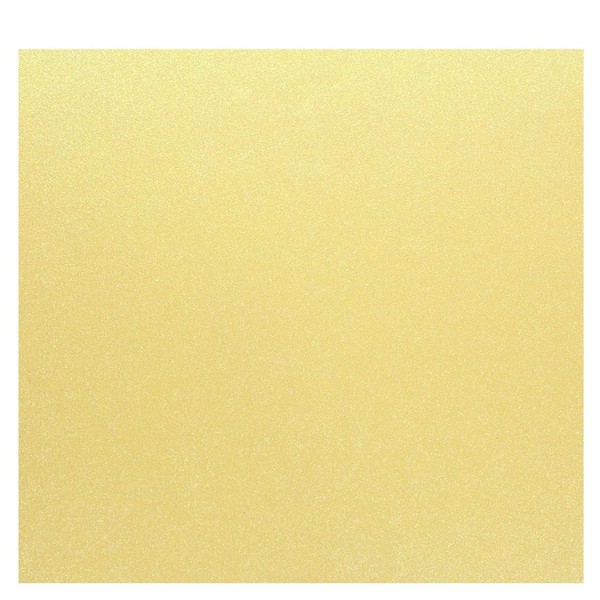 PA Paper Accents Glitter Cardstock 12" x 12" Iridescent Lemon