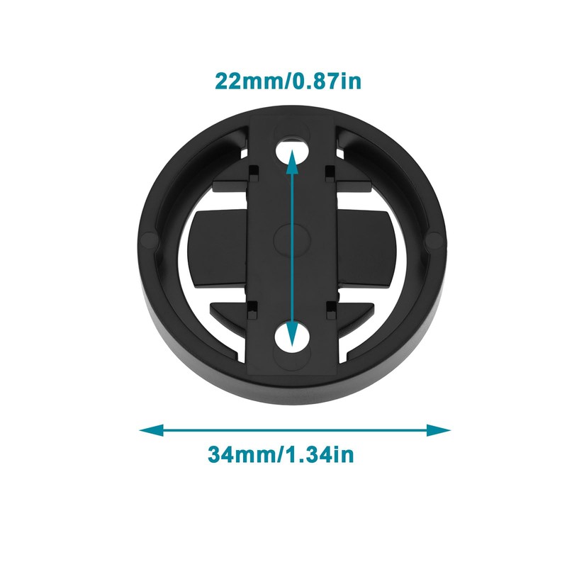 SG Store 2PCS Bicycle Computer Base 34mm Mount Holder Bracket