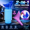 Portable Travel Urinal for Emergency Use – Shrinkable Reusable Urine