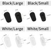 Funda para almohadilla de nariz antideslizante (pequeño, negro)