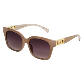Nine West Women's Katia Sunglasses, Tan, 55mm