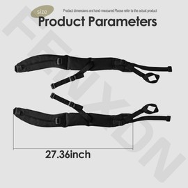 FENXDN FENXDN 4282-710-9020 Right Side & 4282-710-9030 Left Side, Blower Harness Strap Compatible with Stihl BR500 BR550 BR600 BR700