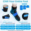 SuzziPad Ice Pack Stress Relief Cap & Cooling Socks &