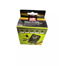 Rhino Universal AC Adaptor Power Supply + 6 Tips 500mA Deluxe