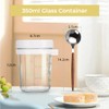 2PCS 16oz Overnight Oats Jars with Spoons and Lids