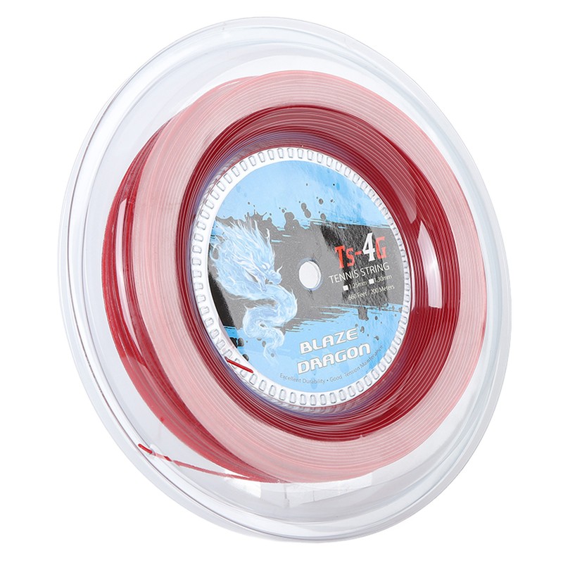 TS 4G 200m Reel Tennis String Line Polyester Tennis String