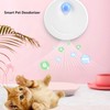 Negative Ion Cat Litter Deodorizer White Intelligent Odor Remover for