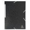 Exacompta Folder with Elasticated Corners Pack of 5 Maxi Capacity