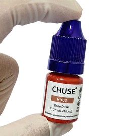 CHUSE PMU Hybrid Liquid Lips Pigments Shades 0.24oz/7ml (H303 Rose Dusk)