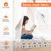 Mosquito Net Bed, 60 x 250 x 1100 cm, Mosquito