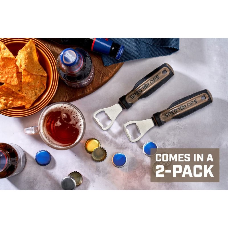 Spec Ops Tools Bottle Opener, Screwdriver Handle, MOA Grip, Set