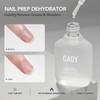 GAOY Nail Dehydrator and Primer, 2 Pcs Acid-Free Natural Nail