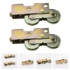 LIFKOME 2pcs 1-1/4 Inch Sliding Patio Door Rollers Sliding Door