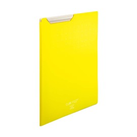 Lihit Lab Binder Clip File A4 Yellow F6067-5