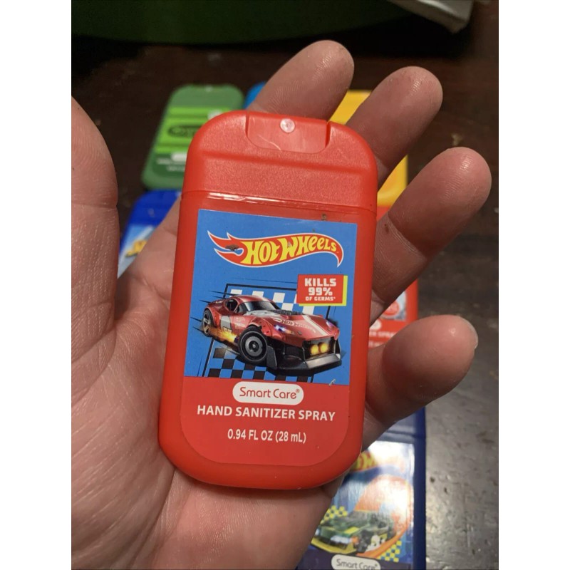 Smart Care Hot Wheels Hand Sanitizer Spray for Children, 3