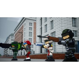 ま~るい地球が四角くなった!? デジボク地球防衛軍 EARTH DEFENSE FORCE WORLD BROTHERS D3P THE BEST -Switch (【早期購入特典】EDF3陸戦兵 ストーム1彩色&特別装備Ver. ダウンロード番号 同梱)