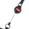 Chums Commuter Pass Case Sweat Nylon, Sax/Orange