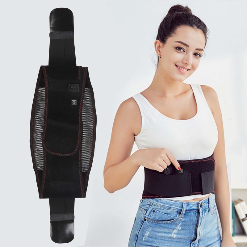 Waist Brace Three Speed Temperature Adjustment Decompression Comfortable Breathable Lumbar