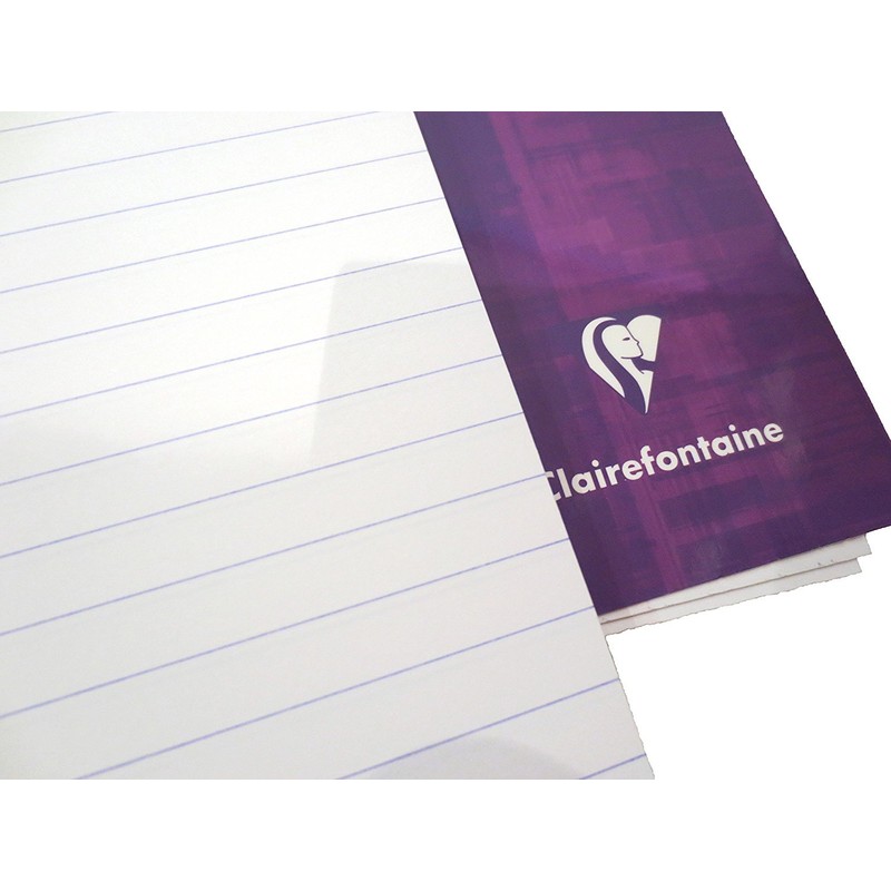 Pack of 3 Clairefontaine Wirebound Notepads (colors may vary) -