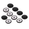zalati Artificial Leather Covered Buttons for Crafts 10x 2.5cm Made
