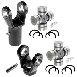 Caltric Front Drive Shaft Yoke U-joint for Polaris Ranger 800 2010-14 Except 6x6,Midsize