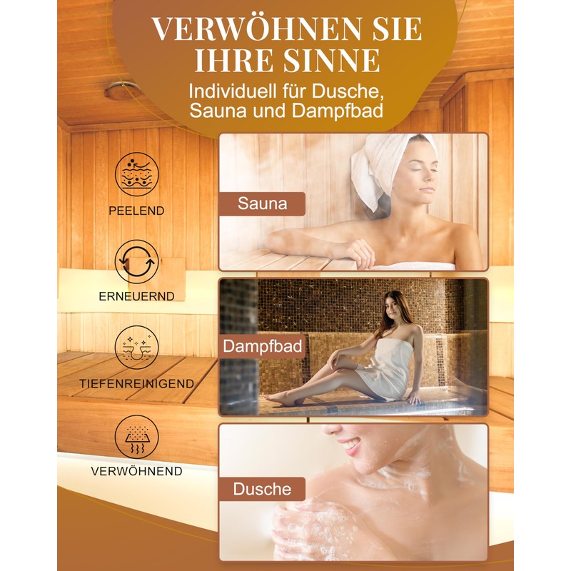 Frankonia BATH & SPA Sauna Salt Peeling Peppermint - 400g