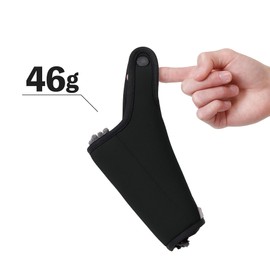 ＨａｔｓｕｍｅｉＬａｂｏｘ Kasamon M2 (Black) | Hands-Free Umbrella Holder/umbrella holster with Microfiber Absorption