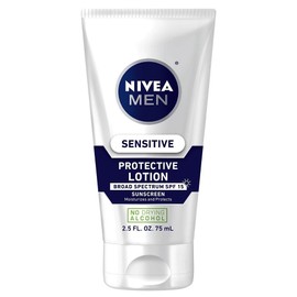 Nivea for Men Sensitive Moisturizer SPF 15-2.5 oz (4 Pack)