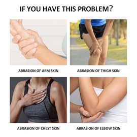 Anti Chafe Stick, Water & Sweat Proof Balm for Friction. Helps to reduce the risk of thigh rashes and sports chafing, provides moisture to the skin and offers protection against friction