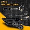 Fog Lights Compatible with 2016 2017 2018 Nissan Altima Bumper