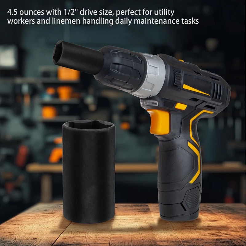 Penta Socket With 1/2" Drive and 13/16" 5-Point Utility, For