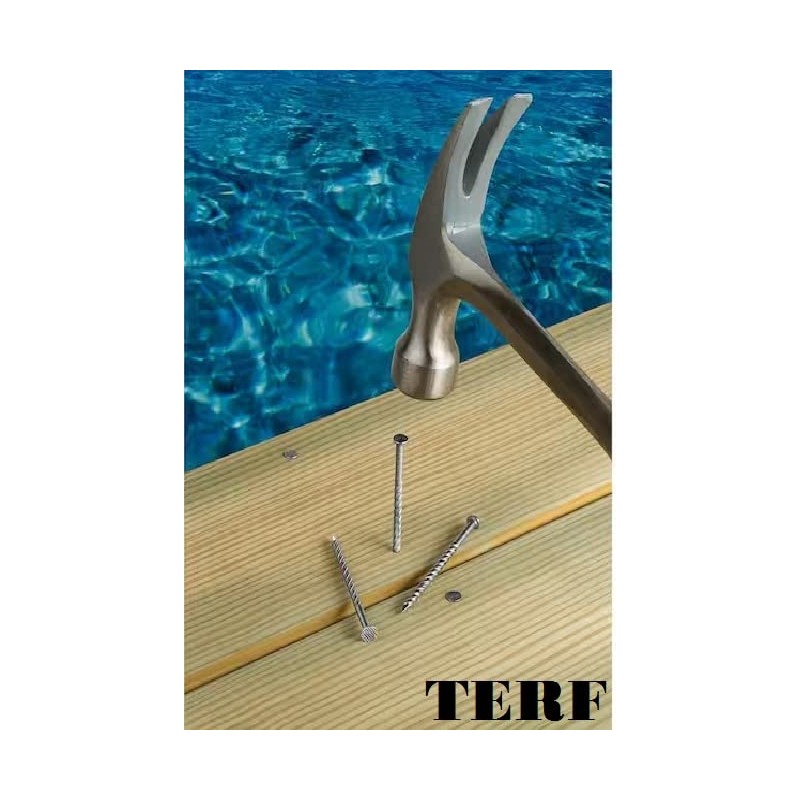 TERF® 50mm X 2.65mm Bright Annular Ringshank Nails 50mm (2