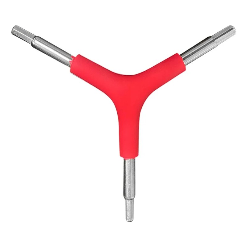 Llave Allen Bicicleta Tipo Y De Tres Vías 4mm 5mm