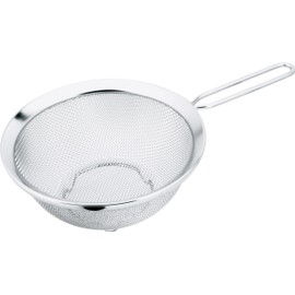 Little Wood L-2032 Fave One-Handed Colander, 6.3 inches (16 cm), Made in Japan