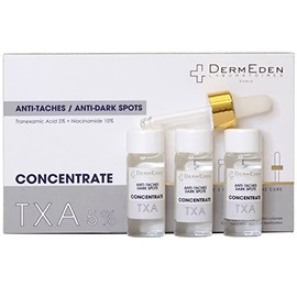 Dermeden - Txa Concentrado Antimanchas 3x10 Ml - Elimina y Reduce la Aparicin de Manchas Pigmentarias - Regula el Proceso de Melanognesis - Textura...