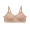 ThirdLove 24/7 Classic Wireless Crossover Minimizer Bra, Taupe, 42E