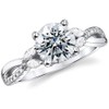Molioaki Women's Engagement Ring 925 Silver Wedding Rings Women Diamond