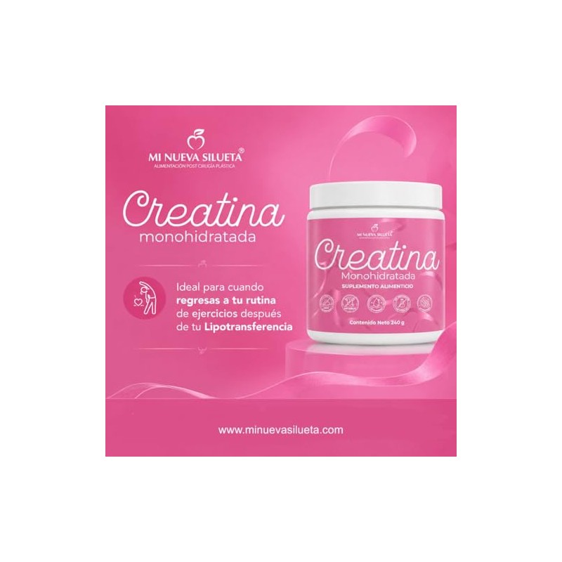 Creatina Monohidratada Mi Nueva Silueta
