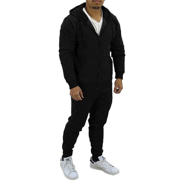 HHGKED Mens 2 Piece set Outfits Comfy Sweatsuits Athletic Jogging