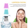 CLEOSKIN. Espátula Peeling Ultrasónico. Exfoliación, depurador facial de poros. Incluye