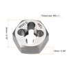 sourcing map Hex Threading Die M9 x 1 Metric Thread